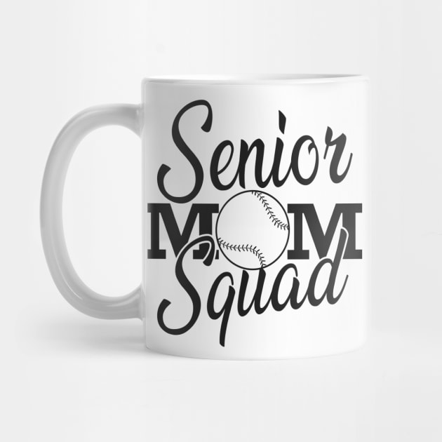 Softball Senior mom squad by KC Happy Shop